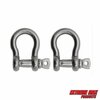 Extreme Max Extreme Max 3006.8318.2 BoatTector Stainless Steel Anchor Shackle - 3/8", 2-Pack 3006.8318.2